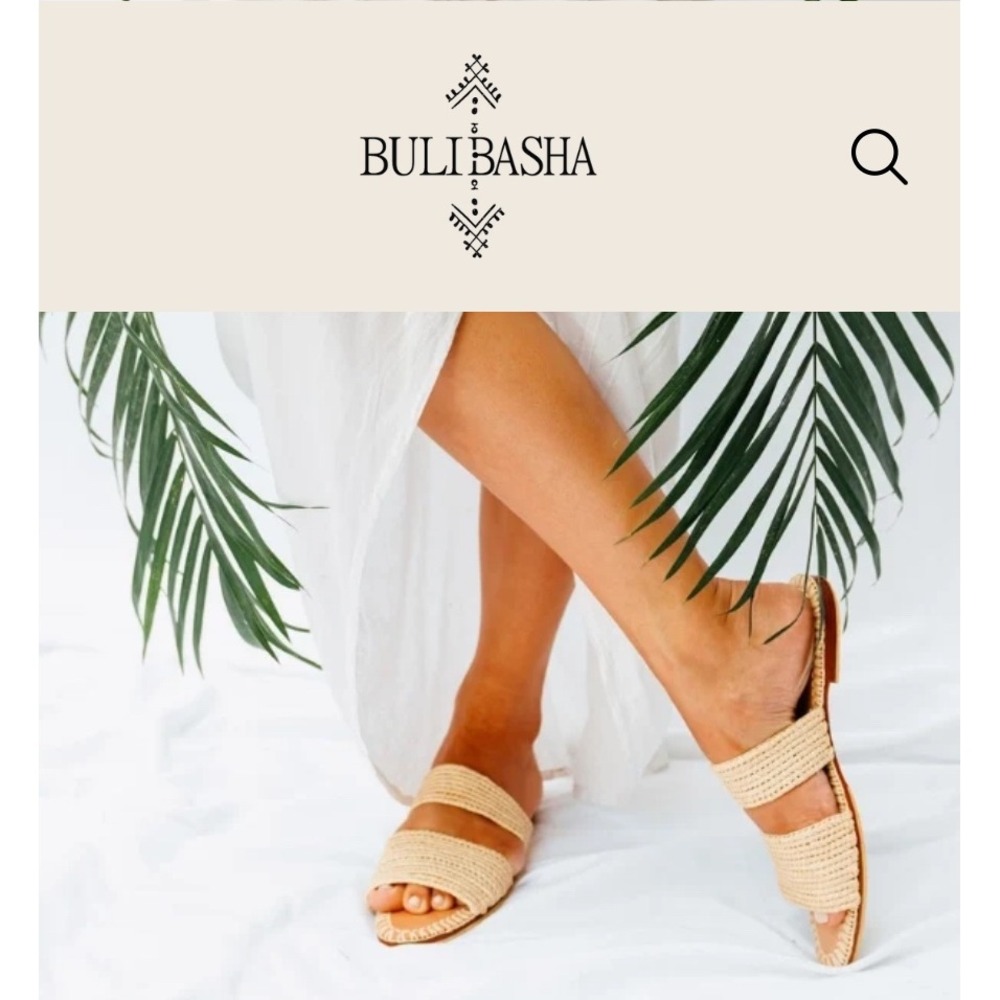 Bulibasha Dariau sandals in Natural Beige size 38